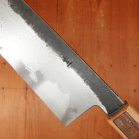 Hado Sumi B1D 240mm Tall Gyuto Aogami 1 Carbon Damascus Clad Urushi Sakura