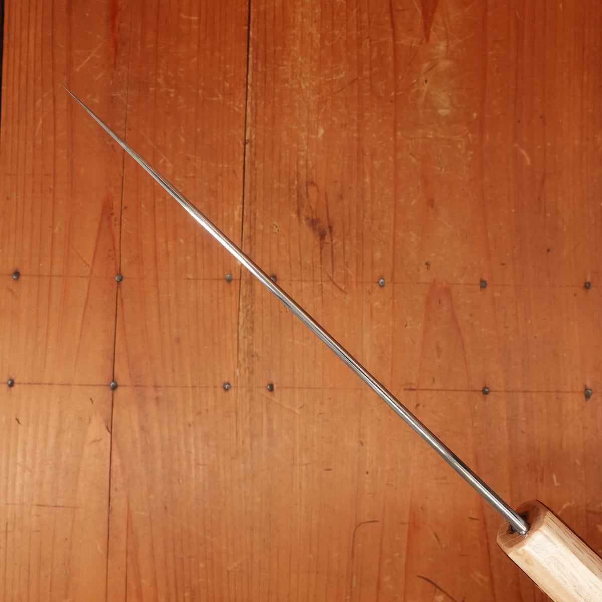 Hado Sumi B1D 210mm Tall Gyuto Aogami 1 Carbon Damascus Clad Urushi Sakura