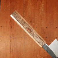 Hado Sumi B1D 210mm Tall Gyuto Aogami 1 Carbon Damascus Clad Urushi Sakura