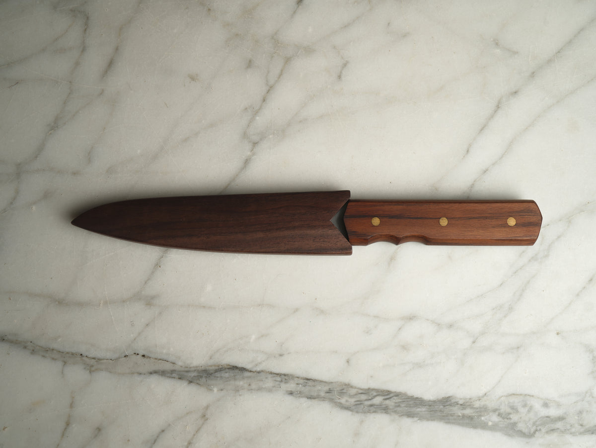 K Sabatier × Bernal Cutlery × Butcher’s Guide INVICTUS Special 6.5" Butcher Knife Carbon Steel Palissander with Saya