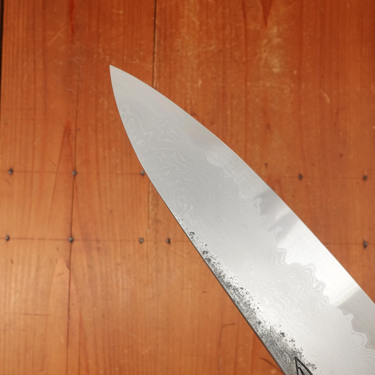 Hado Sumi B1D 210mm Tall Gyuto Aogami 1 Carbon Damascus Clad Urushi Sakura