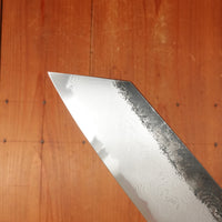 Hado Sumi B1D 180mm Bunka Aogami 1 Carbon Damascus Clad Urushi Sakura