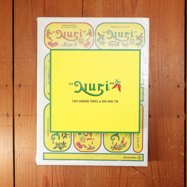 Nuri Lover's Dream Set: Nuri Cookbook & Double Fork Gift Set