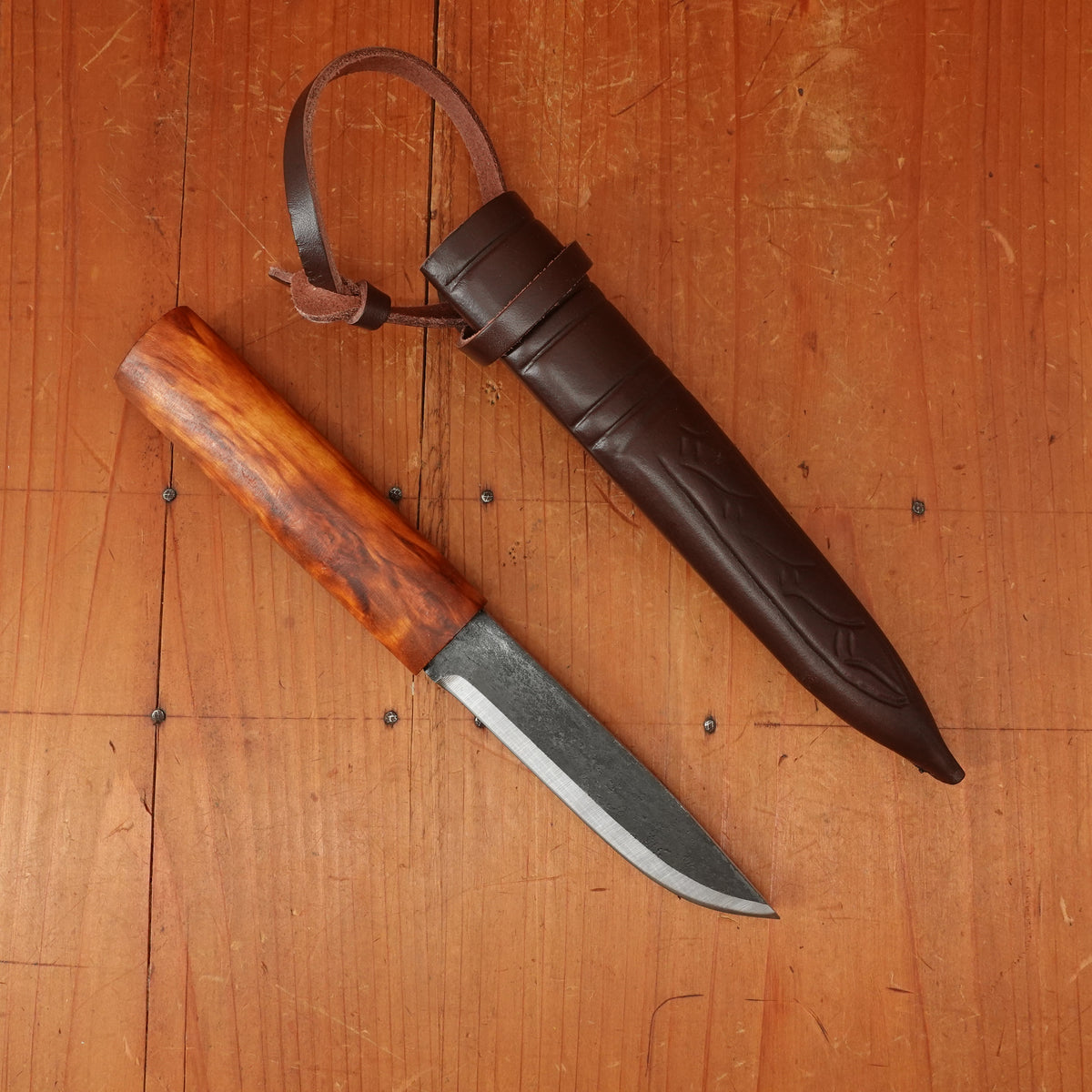 Helle 110mm Viking Carbon Curly Birch