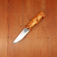 Helle 100mm Eggen Stainless Curly Birch