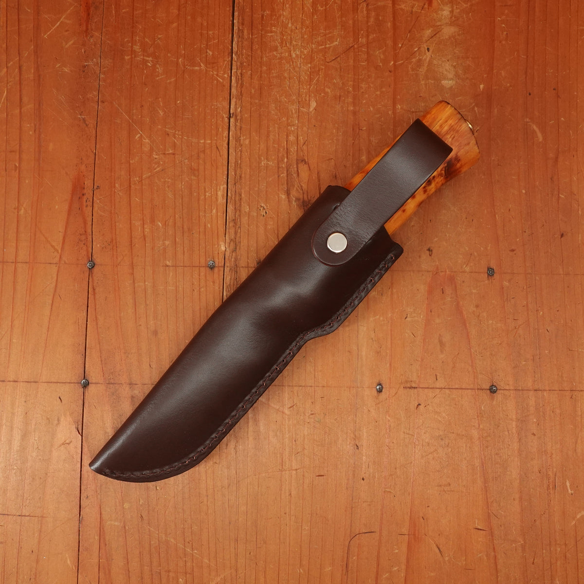 Helle 100mm Eggen Stainless Curly Birch