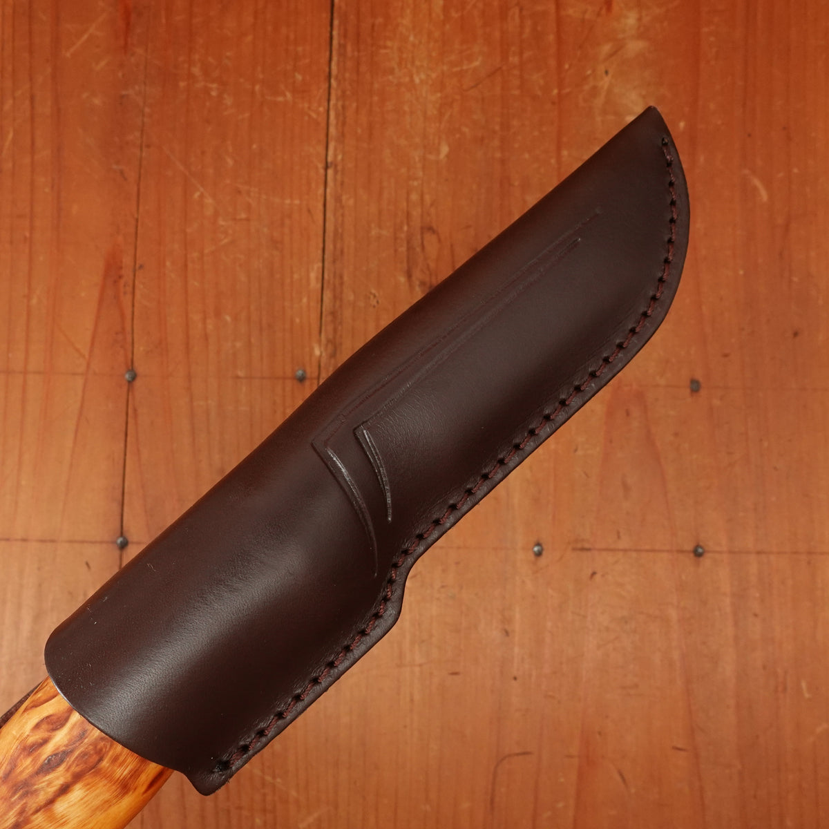 Helle 100mm Eggen Stainless Curly Birch