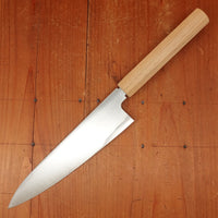 Konosuke Sanjo GS+ 210mm Gyuto SLD Khii Chestnut Handle with Sheath