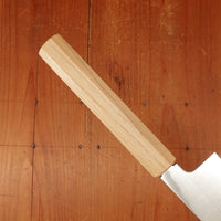 Konosuke Sanjo GS+ 210mm Gyuto SLD Khii Chestnut Handle with Sheath