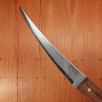 Silverthorn 6" Boning San Mai Stainless Clad O1 Carbon Steel USS N. Carolina Deck Teak Handle