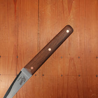 Silverthorn 6" Boning San Mai Stainless Clad O1 Carbon Steel USS N. Carolina Deck Teak Handle