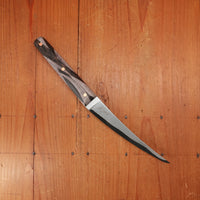 Silverthorn 6" Boning San Mai Stainless Clad O1 Carbon Steel Wildwood Handle G/W