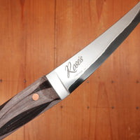 Silverthorn 6" Boning San Mai Stainless Clad O1 Carbon Steel Wildwood Handle G/W
