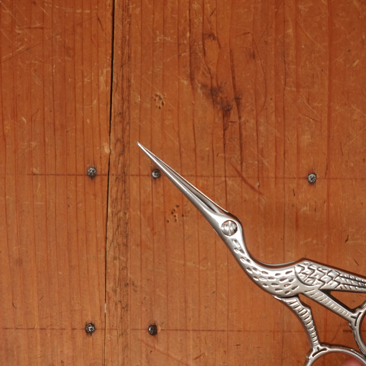 Ernest Wright Antique Stork Embroidery Scissors - Carbon Steel