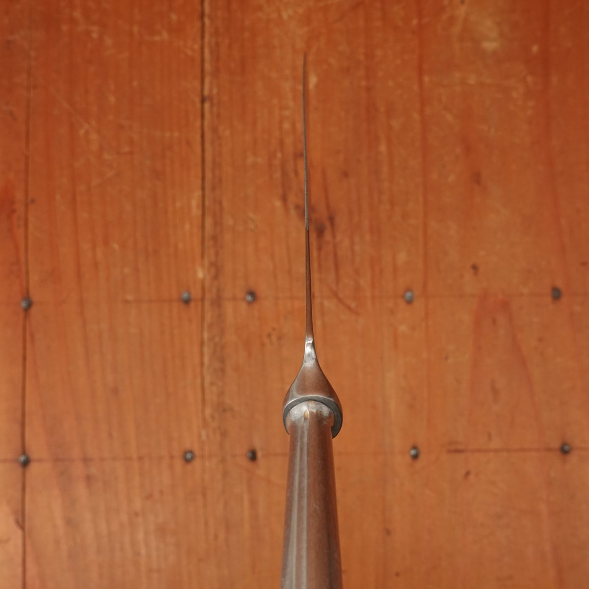 Old English Fiddle Table Knife Stainless Yorkshire Rose Tumbled Finish