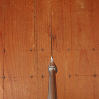 Old English Fiddle Table Knife Stainless Yorkshire Rose Tumbled Finish