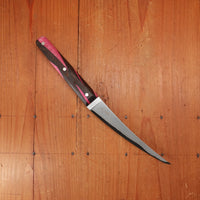 Silverthorn 6" Boning San Mai Stainless Clad O1 Carbon Steel Wildwood Handle P/W
