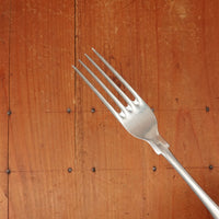 Old English Fiddle Table Fork Stainless Yorkshire Rose Tumbled Finish