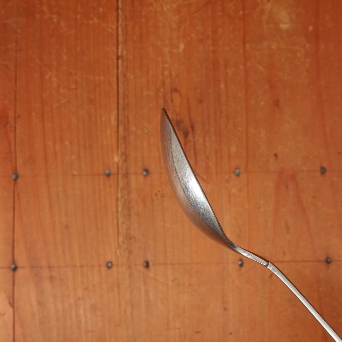 Old English Fiddle Dessert Spoon Stainless Yorkshire Rose Tumbled Finish