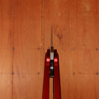 Benchmade 491GY-01 Lowden Spear Point Stainless Steel AXIS® Lock Phoenix Red Aluminum Handle