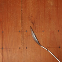 Old English Fiddle Coffee Spoon Stainless Yorkshire Rose Tumbled Finish