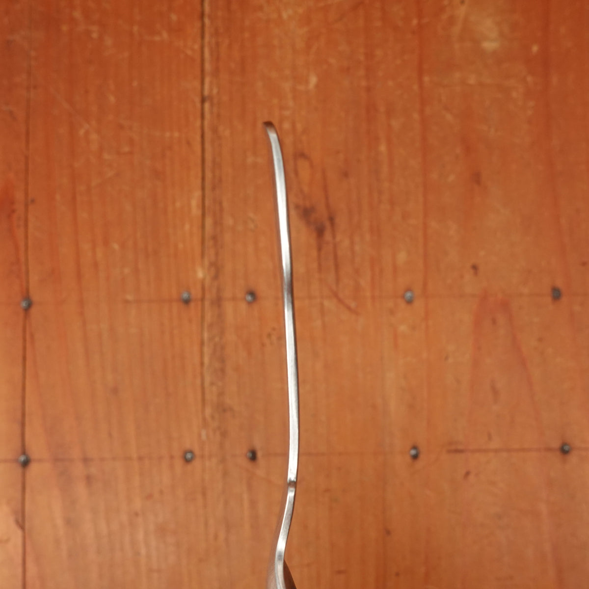 Old English Fiddle Coffee Spoon Stainless Yorkshire Rose Tumbled Finish