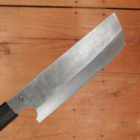 Alma Knife Co. Kiritsuke Petty and Nakiri 26c3 Nashiji Rosewood Ebony Handles - 2 Knife Set