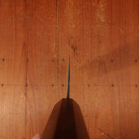 Shiro Kamo 180mm Santoku Stainless Clad Aogami Super Oct Red Ebony