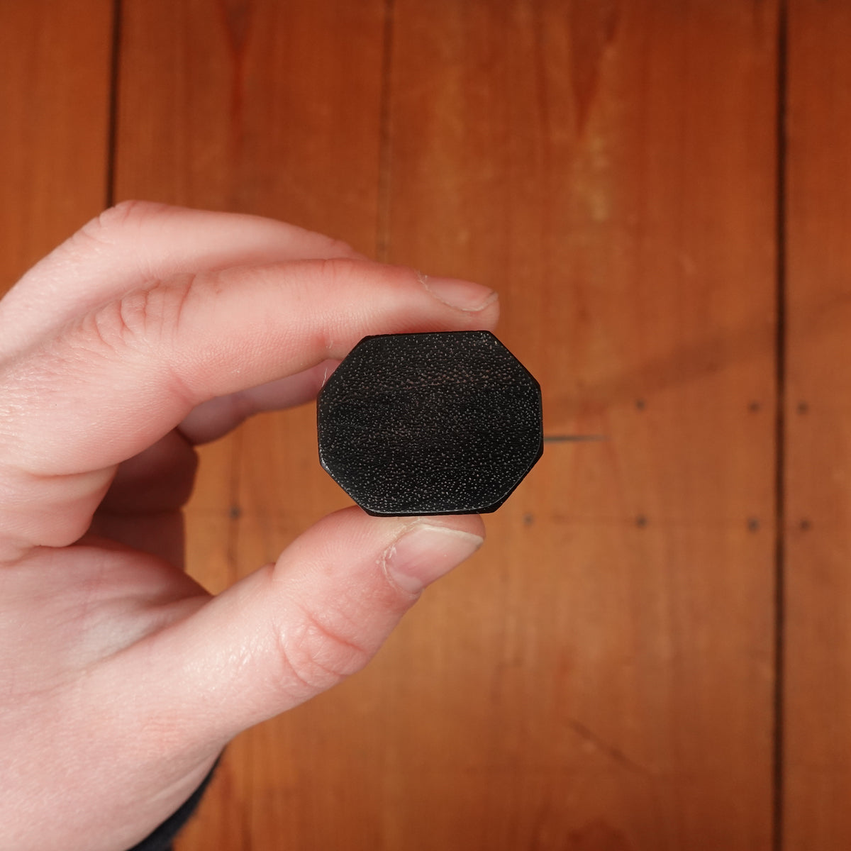 Shiro Kamo 180mm Santoku Stainless Clad Aogami Super Oct Red Ebony