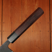 Shiro Kamo 240mm Gyuto Stainless Clad Aogami Super Oct Red Ebony