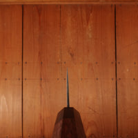 Shiro Kamo 240mm Gyuto Stainless Clad Aogami Super Oct Red Ebony