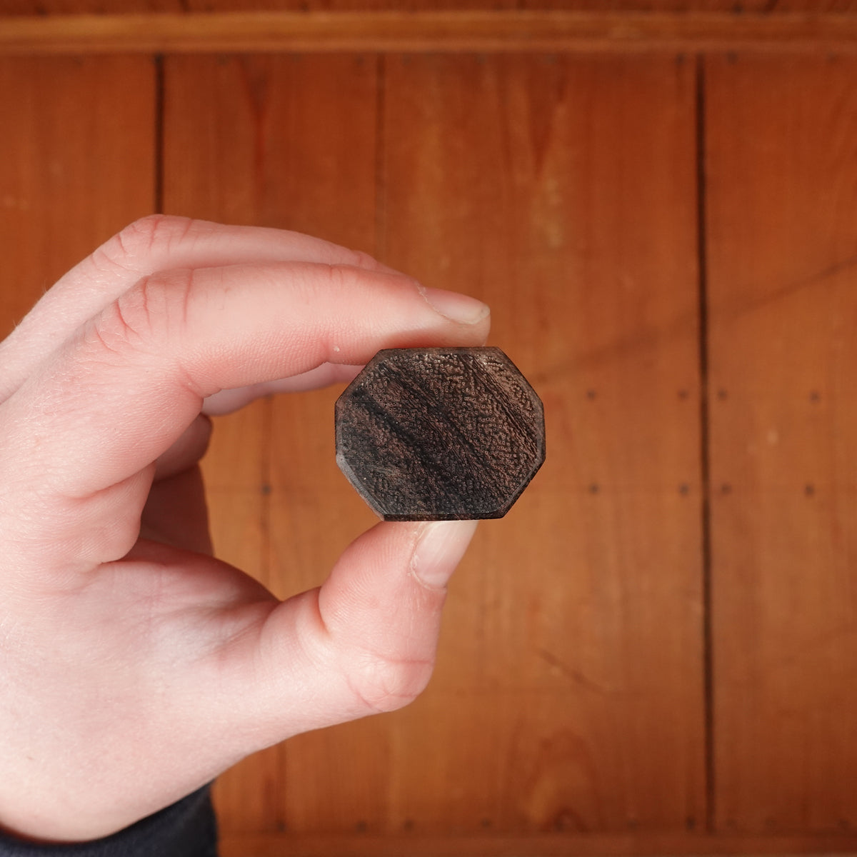 Shiro Kamo 240mm Sujihiki Stainless Clad Aogami Super Oct Red Ebony