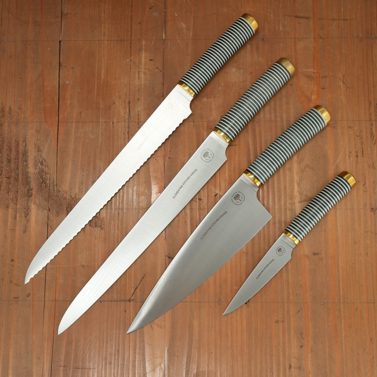 Florentine Four Stainless Knife Set - 4 Pieces