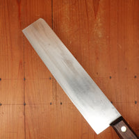 New Old Stock Pino Extra 9.5" Pasta Knife Carbon Plum Wood Handle Maniago, Italy ~1960s