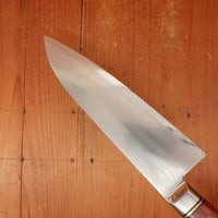 New Old Stock Hiro 180mm Santoku Stainless Clad Aogami 2 Quince Western Handle