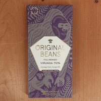 Original Beans Full-Bodied Virunga 70% Chocolate - 70g