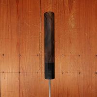 Tosa 165mm Santoku Kurouchi Stainless Clad Aogami 1 Octagonal Red Sandalwood & Pakka