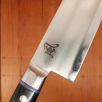 New Old Stock Hiro 240mm Gyuto Stainless Clad VG10 Pakka Western Handle