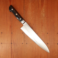 New Old Stock Hiro 210mm Gyuto Stainless Clad Aogami 2 Ebony Western Handle