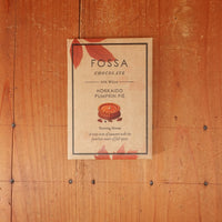 Fossa Pumpkin Pie - 50g
