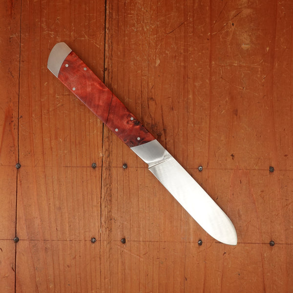 Fontenille Pataud Le Pradel 11.5cm Stabilized Red Poplar Burl Lockback
