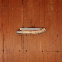 Fontenille Pataud Laguiole Le Pocket 10cm Pocket Knife Stainless Lockback Curly Birch