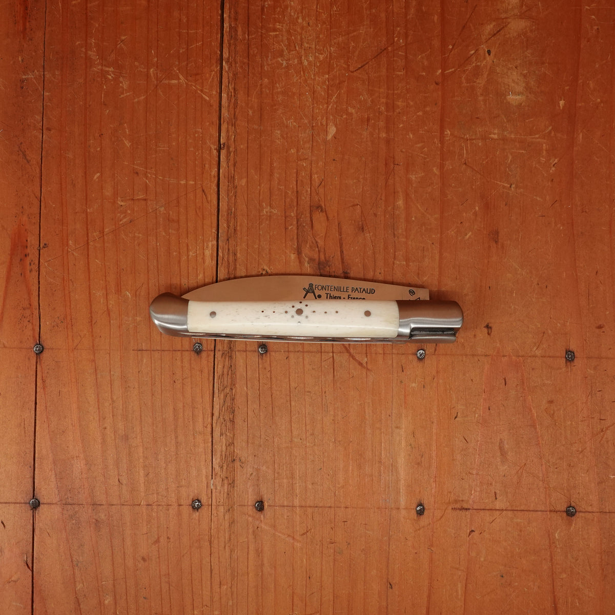 Fontenille Pataud Saint Martin 11cm Pocket Knife Cow Bone