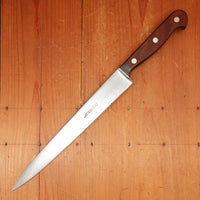Ernst Röttgen 10.5" Slicer Carbon Steel & Pakka Solingen 1960s