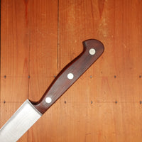 Ernst Röttgen 10.5" Slicer Carbon Steel & Pakka Solingen 1960s