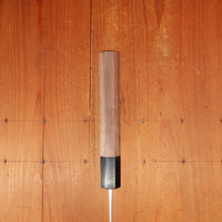 Hitohira Harima 165mm Santoku Stainless Clad Kurouchi Forged Aogami 2 Walnut Handle