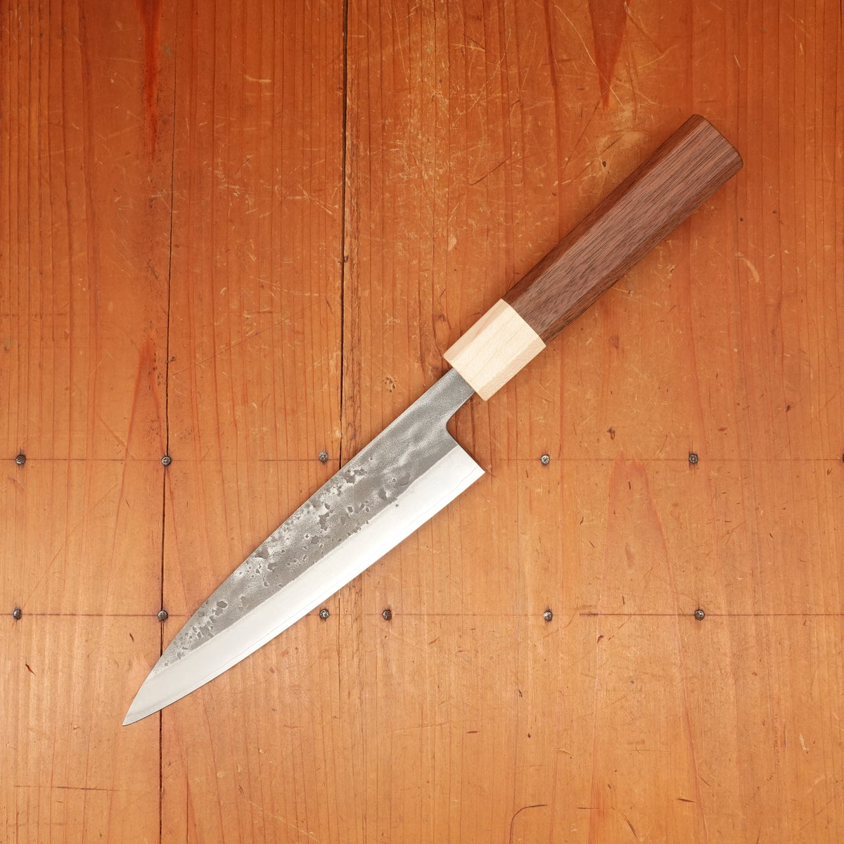 Hitohira TD 165mm Gyuto SLD Nashiji Walnut Handle