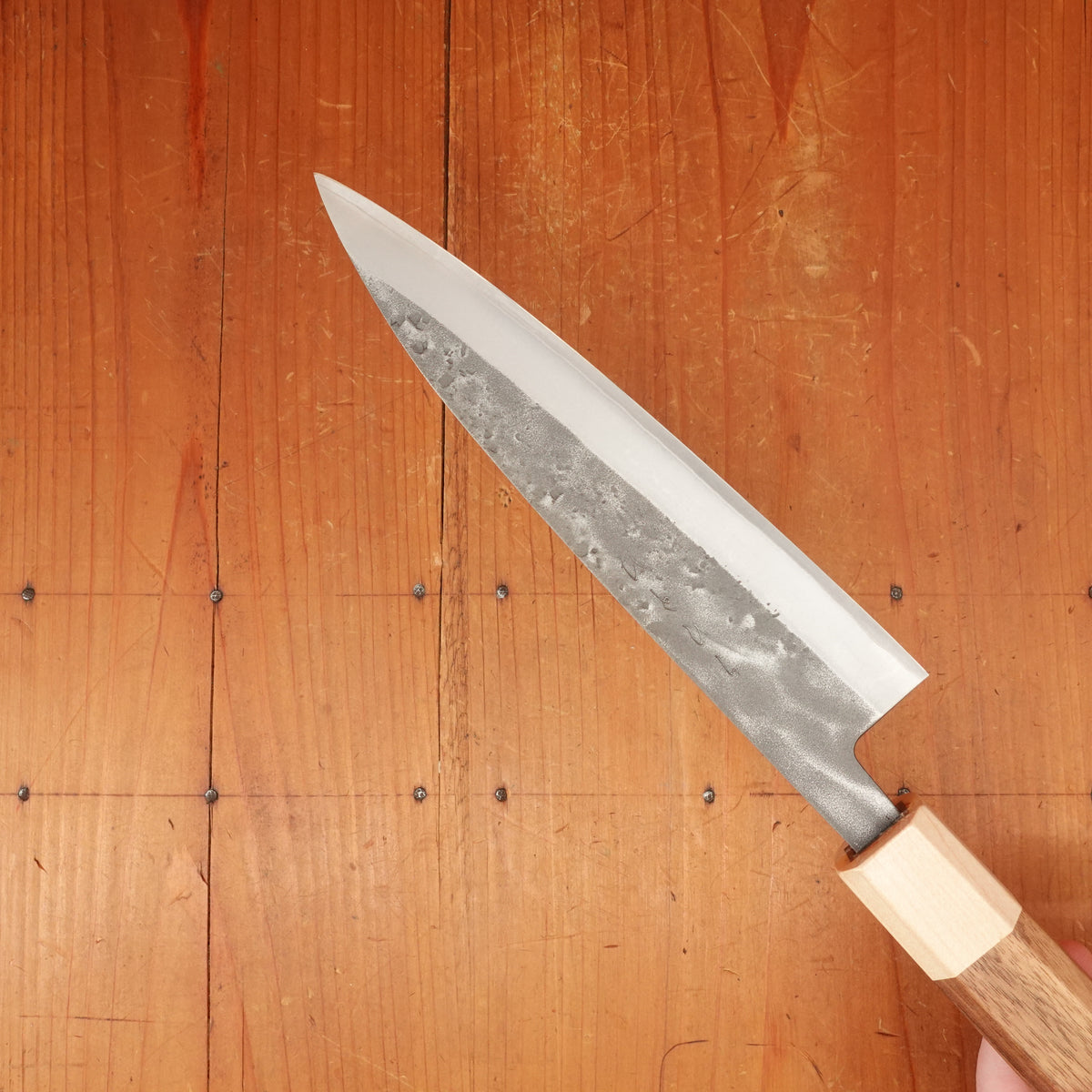 Hitohira TD 165mm Gyuto SLD Nashiji Walnut Handle