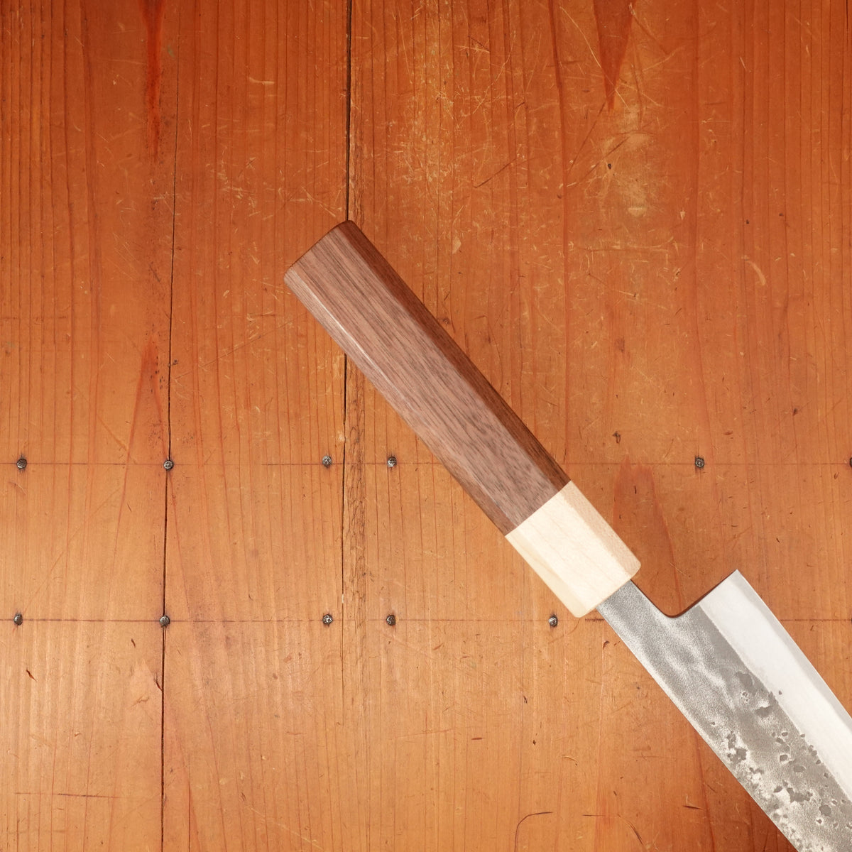 Hitohira TD 165mm Gyuto SLD Nashiji Walnut Handle