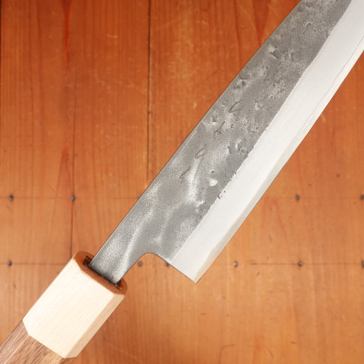 Hitohira TD 165mm Gyuto SLD Nashiji Walnut Handle